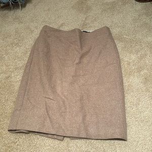 Wool J Crew Pencil Skirt